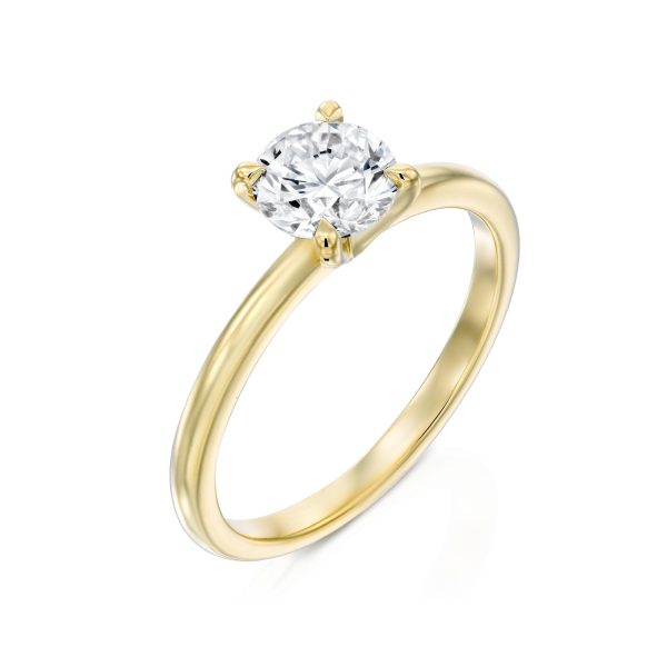 Classic v ring 1.5 ct lab diamond - Image 2